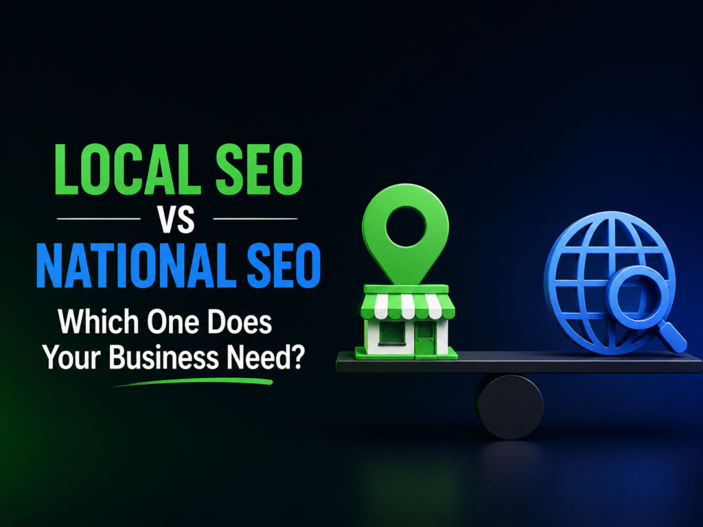Local SEO vs National SEO