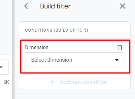 Advance filter In GA4